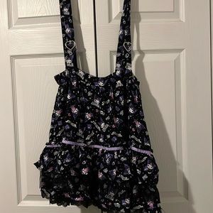 Sanrio Kuromi Juniors Jumper dress Size xl new without tags